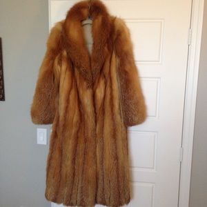 Fabulous Full length Fox Coat